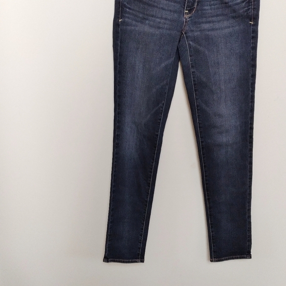 American Eagle Dark Wash Skinny Jeans Size 0 Short - Picture 3 of 7